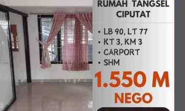 Rumah Ciputat Tangsel Cakep 2 Lantai