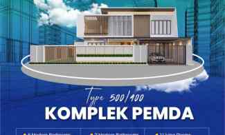 rumah classic modern di komplek pemda pekanbaru