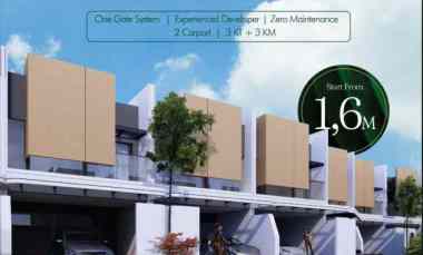 rumah cluster baru di cipayung jaktim 1 6m an