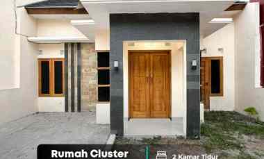 Rumah Cluster Murah dekat Pasar Rsud Sleman, Jogja