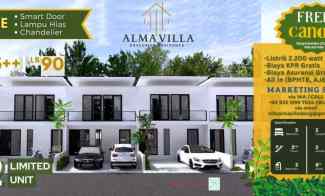 rumah cluster siap huni alma villa residence