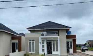 rumah cluster type 45 di jalan tengku bey pekanbaru