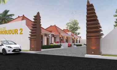 Rumah dalam Kawasan dekat Candi Borobudur Magelang