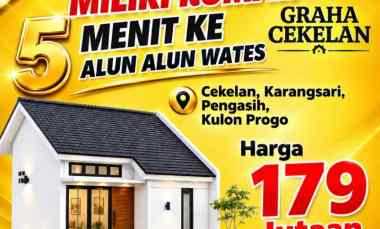 Rumah Dijual di cekelan karangsari pengasih kulon progo yogyakarta