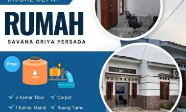 Rumah dekat Stasiun Daru Tenjo Harga 100 Jutaan