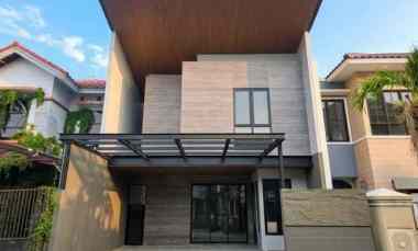 rumah dharmahusada mas new minimalis carport 2
