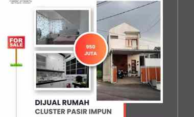 Rumah di Cluster Pasir Impun Sejuk, Aman, dan Nyaman