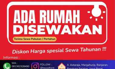 Rumah Strategis Dikontrakan Murah Wilayah Banjaran Bandung Selatan