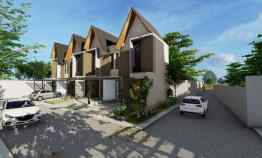 gambar rumah dijual 2 lantai design scandinavian di cibubur