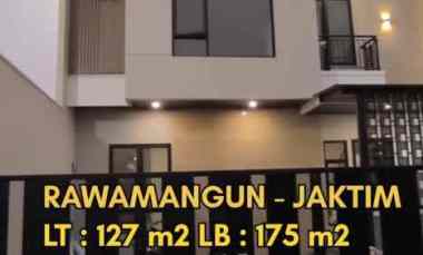 Rumah Dijual Baru Modern di Rawamangun Jakarta Timur