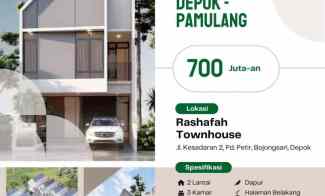 rumah dijual depok di pinggir jalan cuma 700jt an