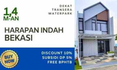 Rumah Dijual di Jl. Raya Kota Harapan Indah, Kelurahan Medan Satria, Kecamatan Medan Satria, Kota Bekasi