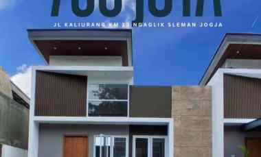 rumah dijual jogja kaliurang semi furnish siap huni