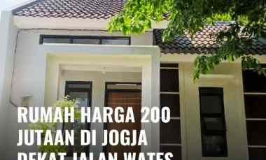 Rumah Dijual Jogja Sedayu jl Wates 200 Jutaan Saja