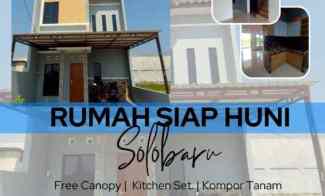 rumah dijual siap huni barat solobaru