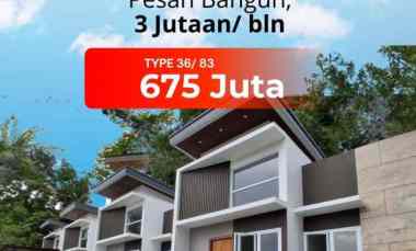 Rumah Dijual Sleman Kaliurang Uii 2 Kamar Kpr