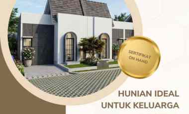 Rumah Eksklusif Malang FREE Pagar, Kanopi, Kitchen Set