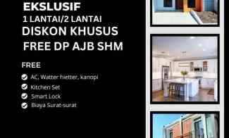 rumah ekslusif 1 lantai 2 lantai di kota bandung