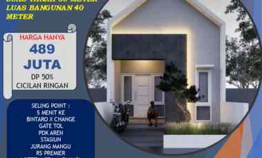 Rumah Elok 1 Lantai Cuma 490 juta