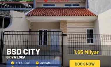 Rumah Full Renov Baru di Griya Loka BSD Sektor 1.1