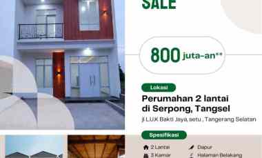 gambar rumah jl baru luk serpong