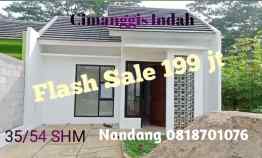 Flash Sale 199 jt Rumah Siap Huni di Bojonggede Bogor