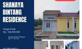 Rumah Termurah Double Dinding Shanaya Bintang Residence