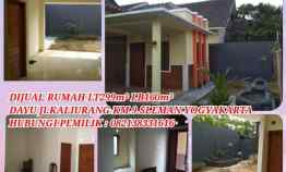 Dijual Rumah Lt299m2 Lb160m2 Dayu jl Kaliurang Km 9 Sleman Yogyakarta