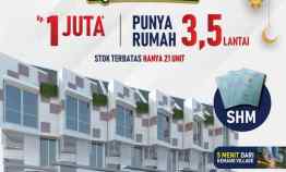 Dijual Rumah Siap Huni Konsep Aparthouse di Kemang