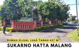 Rumah Dijual di Sukarno Hatta Lowokwaru dekat Kampus Brawijaya Malang