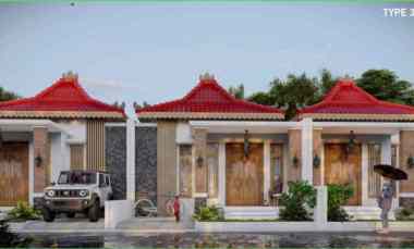 rumah joglo paling murah one gate system