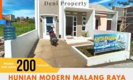 Rumah Villa Murah dekat Exit Tol di Kedungrejo Pakis Malang