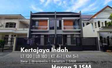 rumah kertajaya indah new minimalis granite galvalum