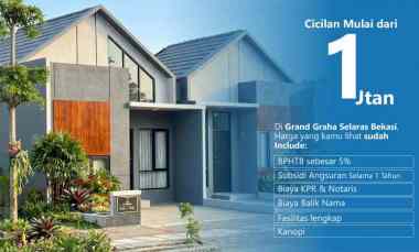 Rumah Komersil di Bekasi Cicilan Mulai 1 JT an