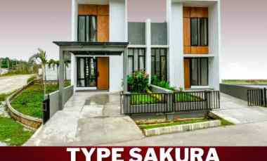Rumah Komersil Type Sakura 40/75 Semi 2 Lantai