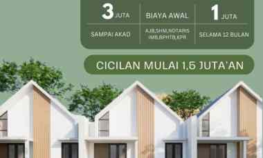 Rumah Konsep Mezzanine Murah Deket Asiun