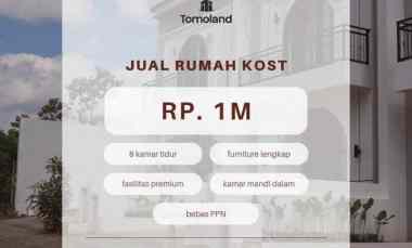 Rumah Kost American Style dekat UB Malang Harga 1M