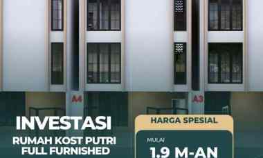 Rumah Kost Putri 6 Kamar dekat Kampus UI