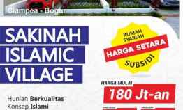 Jual Cash Kredit Sakinah Islamic Village di Ciampea Bogor