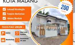 Promo Rumah Murah Free Desain dekat Gate Tol di Lesanpuro Malang