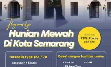 Rumah Luas Siap Huni Perumahan BPD 3/4 Tlogomulyo