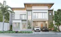 rumah luxury bebas design di kawasan komplek pemda