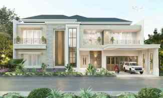 rumah luxury bebas design di kawasan komplek pemda