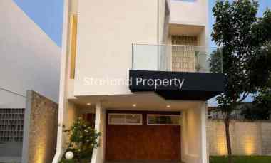 rumah luxury modern tropical di bintaro tangsel