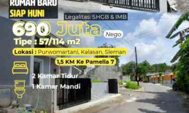 Rumah Mangku Aspal Barat Pamella 7, Purwomartani, Sleman