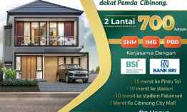 Rumah Mewah 2 Lantai di Pusat Kota Cibinong