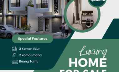 rumah mewah cantik 2 lantai area dau malang