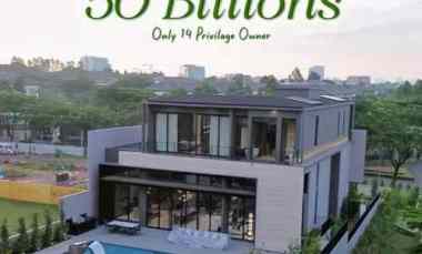rumah mewah di bsd 50m