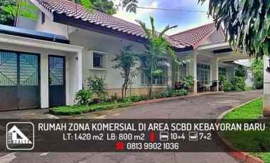 Rumah di Area Premium SCBD, Kebayoran Baru, Jakarta Selatan