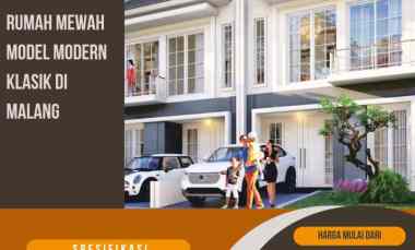 rumah mewah model modern klasik